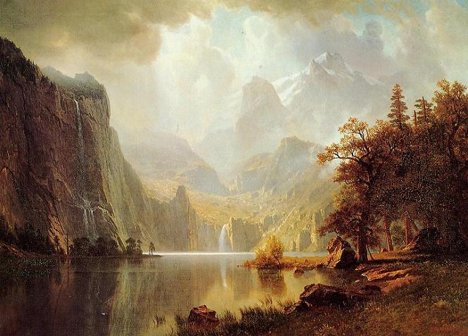 Mountains Albert Bierstadt